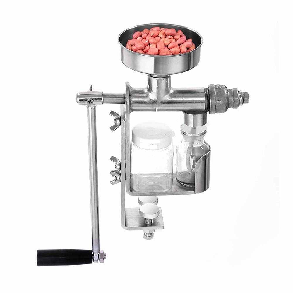 Amazon.de Manuelle Ölpresse Maschine, Haushalt Öl Extraktor Ölpresse