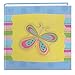 Pioneer Photo Albums 200-Pocket 3-D Striped Butterfly Applique Cover Photo Album, 4 by 6-Inch