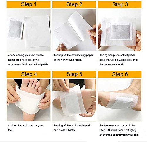Foot Pads-100 Pcs Foot Pads for Relieve Stress,Improve Sleep - Thumbnail 3