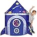Vimpro Play Tent for Kids, Rocket Ship Playhouse Planet Design and Brilliant Appearance with Storage Bag, Spaceship Kids Play Tent Great for Toddlers, Indoor & Outdoor Use, Improve Imagination