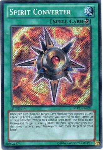Yu-Gi-Oh! - Spirit Converter (REDU-EN099) - Return of the Duelist - 1st Edition - Secret Rare