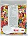 Jelly Belly Jelly Beans Bulk Fruit Bowl 1 Pound Bag - with By The Cup Portion Control Jelly Bean Serving Size Scoop
