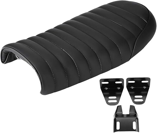 Amazon ヴィンテージレトロバイク レーサーシート カスタムシート シングルシート Puレザー オートバイフラットヴィンテージシート 防水 取り付け金具付き ヴィンテージレトロバイク ホンダ用 D シート本体 車 バイク Amazon ヴィンテージレトロバイク レーサーシート カスタムシート シングルシート Puレザー オートバイフラットヴィンテージシート 防水 取り付け金具付き ヴィンテージレトロバイク ホンダ用 D シート本体 車 バイク