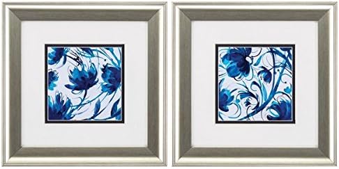 Propac Images 1428 "Indigo Swirl" Wall Decor, 2 Pack