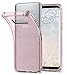 Spigen Liquid Crystal Glitter Galaxy S8 Plus Case with Slim Protection and Premium Clarity for Galaxy S8 Plus (2017) - Rose Quartz