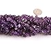 6-8mm Amethyst Beads Natural Stone Gravel Gemstone Chips Beads for Jewelry Making 34