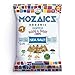 Mozaics SEA SALT snack bags- Popped Veggie Chips (12-pack) | Healthy Pea Protein Crisps | Gluten free (0.75 oz single serving bags)
