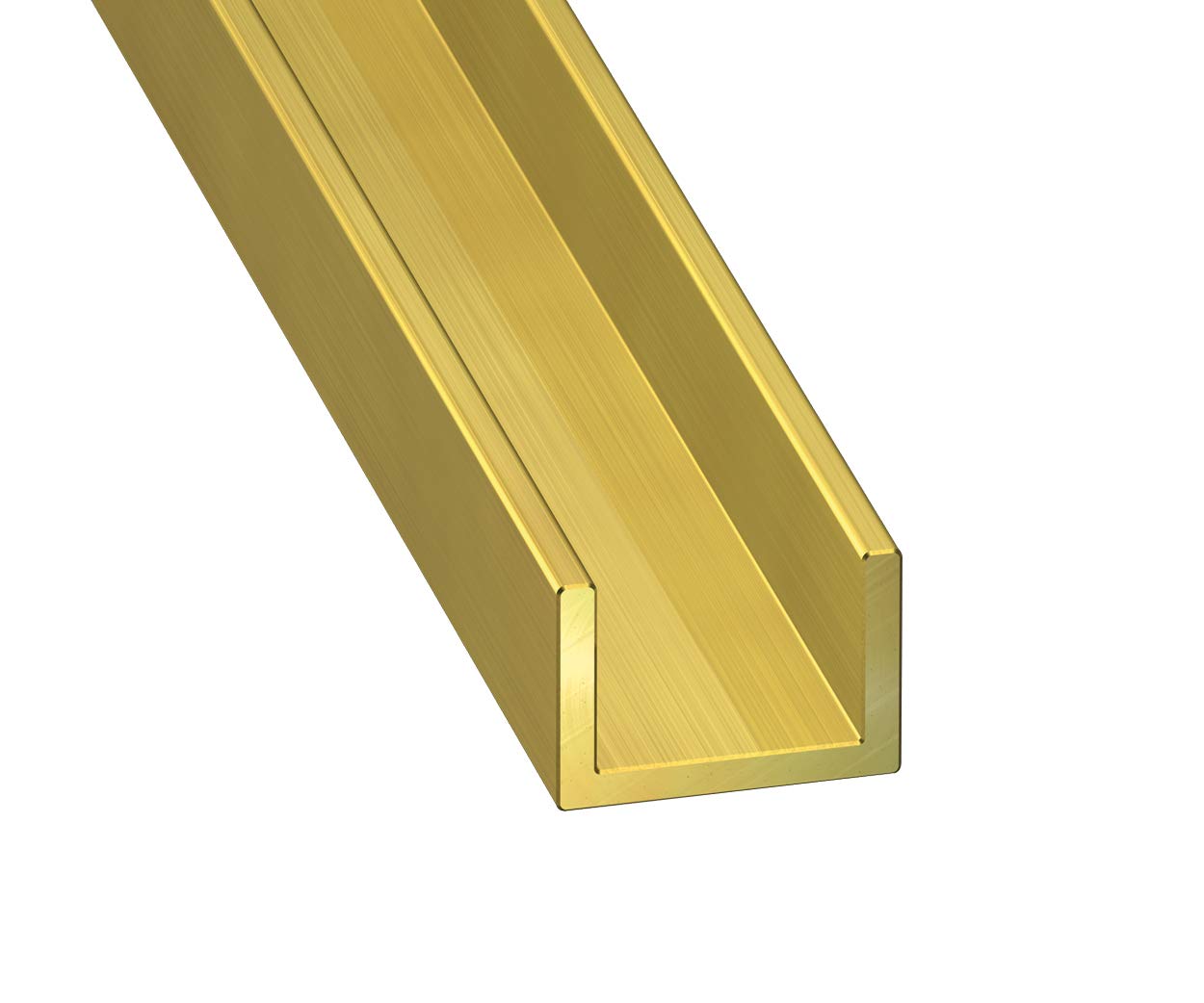 CQFD U brass 6 x 6 x 6 x 0.8 mm internal 4.4 1 m