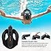 Full Face Snorkel Mask, Advanced Safety Breathing System Allows, You to Breathe More Fresh Air While Snorkeling, 180 Panoramic Anti Fog Anti Leak Foldable Snorkeling Mask for Adult and Kids