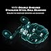 KastKing Royale Legend Baitcasting Reels,Elite Series Fishing Reel,7.3:1 Gear Ratio,Left Handed,Jet Black