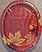 Thanksgiving Autumn Leaves Oval Paper Plates (Large) - 10