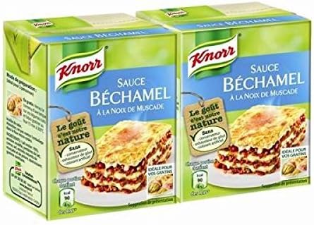 Knorr Sauce Bechamel Brique 2 X 210 G Prix Par Unite Envoi Rapide Et Soignee Amazon Fr Epicerie