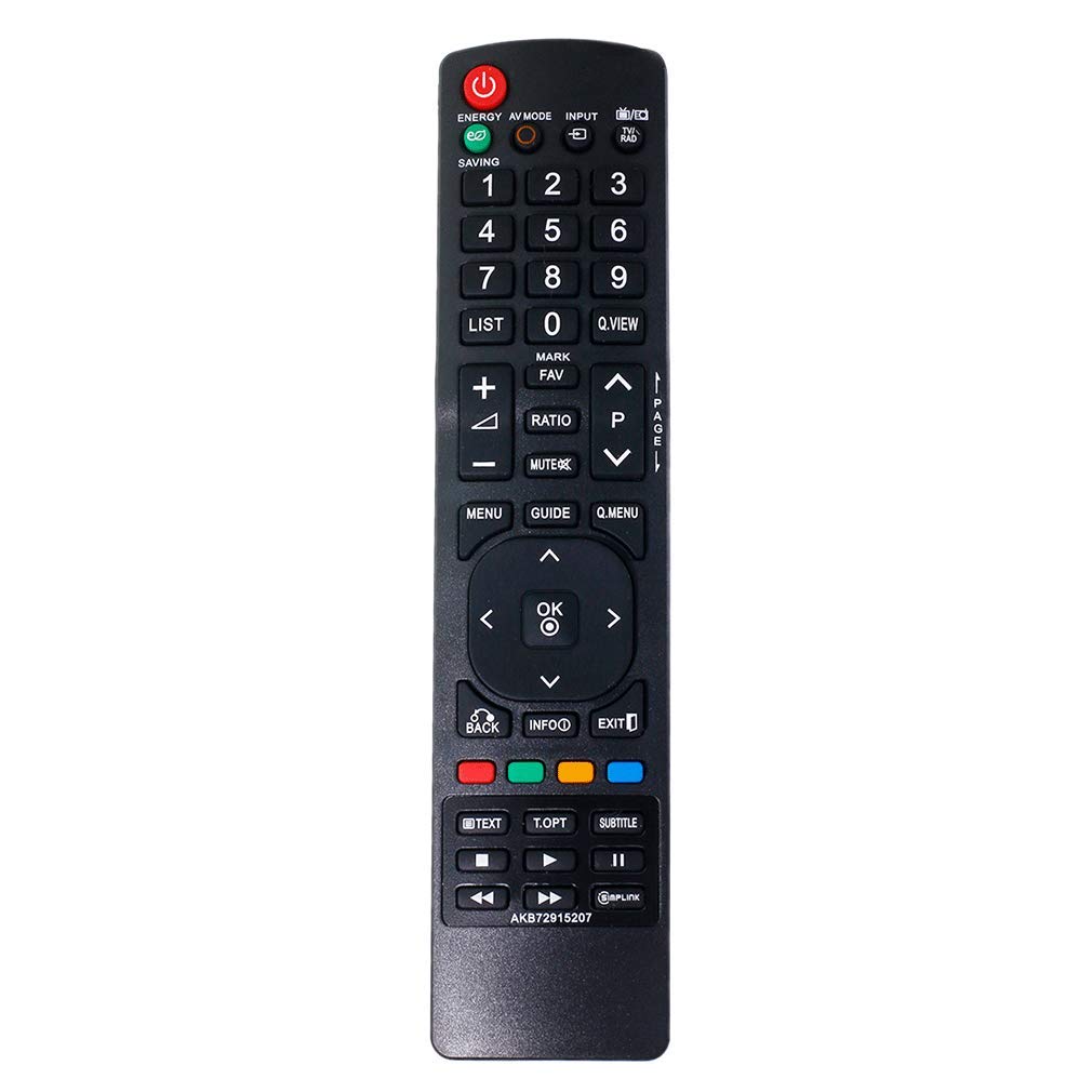 VINABTY AKB72915207 Replacement Remote Control for LG TV 37LD465 37LD320 42LD420 52ld550 55le5300 60ld550 RM-L915W 19LD350 19LD350C 19LE3300 22LD350 22LD350C 22LE3300 26LE5000 26LD350 26LE3300 32LD350