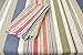 DII Warm Stripe Tablecloth Collection, Indoor or Outdoor Use, Tablecloth, 60x104