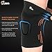 JBM Knee Braces Support Compression Sleeve Patella Wrap Band Knee Stabilizer Safe Pain Relief for Fitness Exercise Basketball Running