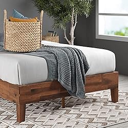 ZINUS Alexis Deluxe Wood Platform Bed Frame / Solid