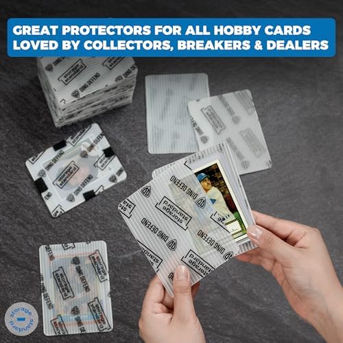 Protectores de envío de tarjetas intercambiables, insertos de plástico ultra fuertes de, paquete de 110, 3.5 x 4.5 pulgadas