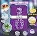Exfoliating Foot Peel Mask - Deep Exfoliation, Feet Mask for Calluses, Feet Peel Repairing Dead Skin Cells, 1 Pack Foot Peel Mask, 2 Pairs Feet Mask