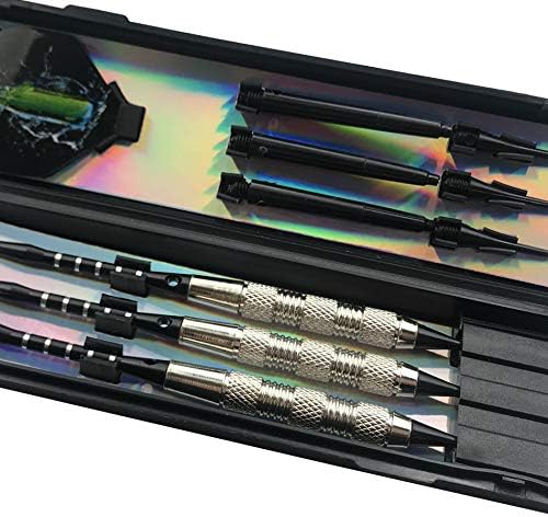 HDXLI Electronic Darts Arrow, Dart Arrow With Plastic Tip, 18G 150Mm Professional Soft Tip, 3 Soft Darts Electronic Darts Aluminum Shaft Set