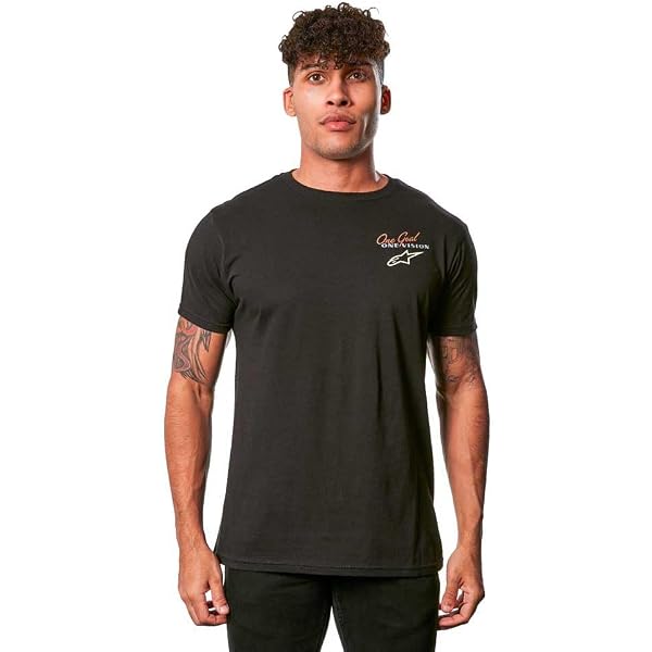 Alpinestars Men's Gripper Premium Tee - Vintage Sign Graphic Casual Shirt, Relaxed Fit