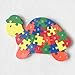 DOUYYE Counting Tortoise Wooden Letters and Numbers Jigsaw Puzzles ,Family Game for Kids ,Interactive Educational Toys for Age 3 4 5 Years Old and Up Baby Preschool Toddler Boys Girls, Birthday Gift