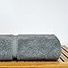 Chakir Turkish Linens Premium Cotton Absorbent Turkish Towels (Bath Towel - Set of 4, Gray)