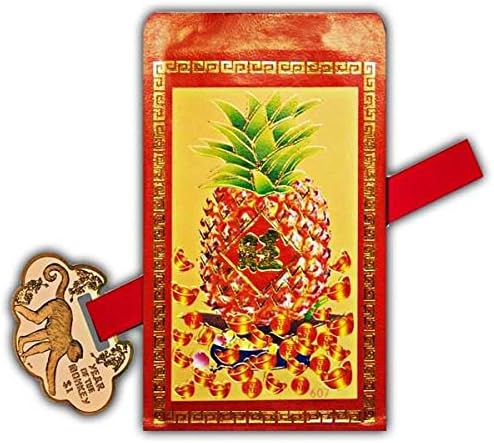 The 2016 Lunar Year of The Monkey Bronze Lock Charm Coin