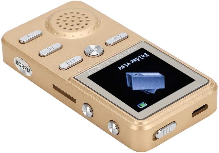 Hoseten Reproductor de MP3 Duradero y de Larga Vida útil, Reproductor