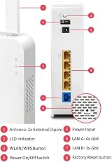 DrayTek VigorAP 906 WiFi 6 AX3000 Wireless Access Point Mesh Range Extender 5 view 4