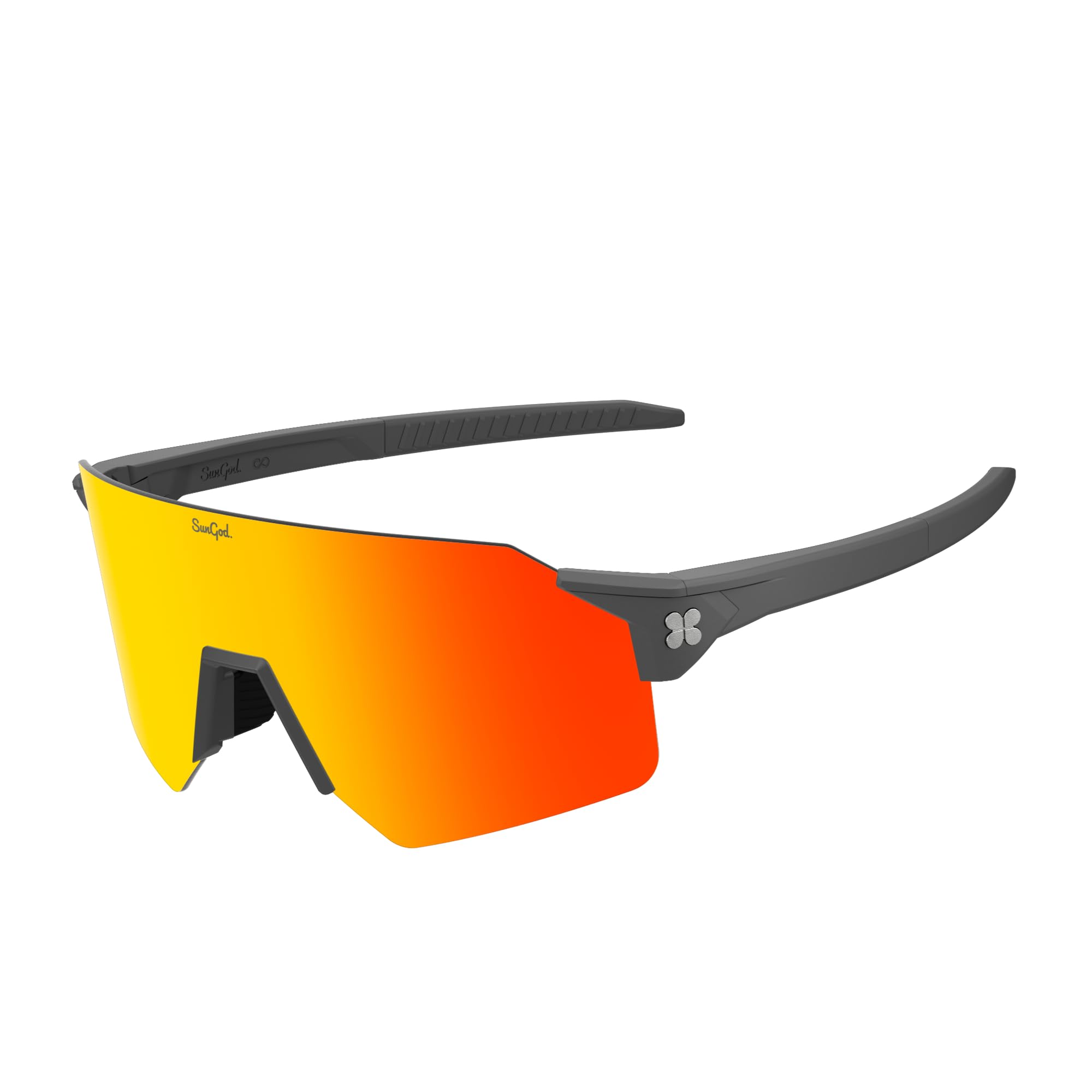 Condition photo showing As Is for sungod airas 8ko sunglasses — baseball, running, cycling & driving