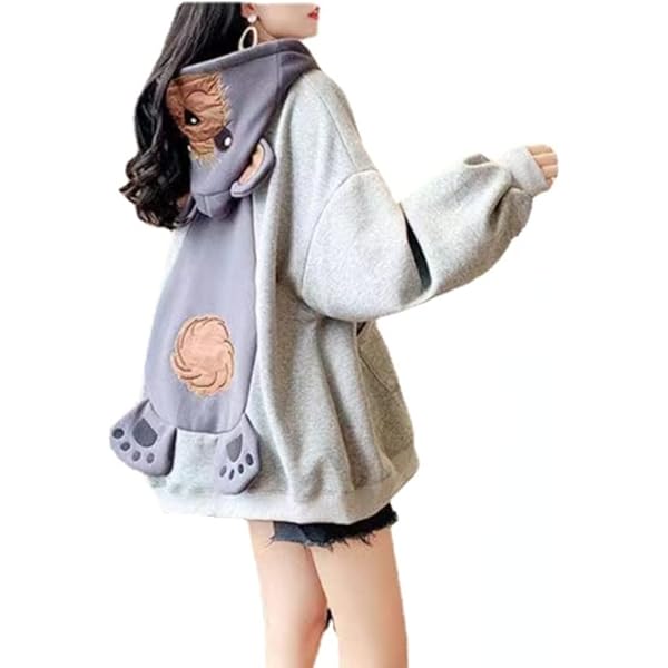 アクメドラビ★UNI_HAND SKETCH BEAR HOODIE_2色 Amazon.com: Stuffed Teddy Bear with X eyes Pullover Hoodie