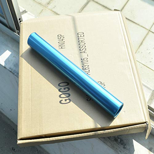 GOGO 16 PCS Standard Size Aluminum Relay Batons for Track & Field-Pink