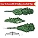 BenefitUSA New Classic Pine Christmas Tree Artificial Realistic Natural Branches, Green