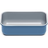 Caraway Non-Stick Ceramic 1 lb Loaf Pan - Naturally Slick Ceramic Coating - Non-Toxic, PTFE & PFOA Free - Perfect for Pound Cakes, Breads, & More - Slate