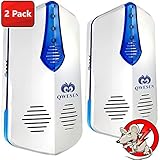 Ultrasonic Pest Repeller | Best Pest Control Ultrasonic Repellent - Set of 4 Electronic Pest Control - Plug in Home Indoor Repellent - Get Rid of Mosquitos, Insects, Rats, Gnats, Bugs, Spiders, Ants