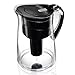 Brita Capri 10-cup Water Filter Pitcher Black
