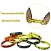 24PCS Construction Zone Party Favors Rubber Bracelets - Construction Birthday Party Supplies Car Decorations Goodie Bag Stuffers Slicone Wristbands