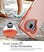 Vena Galaxy S8 Plus Case, [vLove][Heart-Shape | Dual Layer Protection] Hybrid Bumper Cover for Samsung Galaxy S8+ (Rose Gold/Coral Pink)