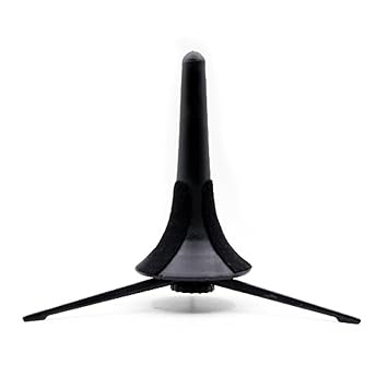 ULTNICE Trompetenhalter Stativ Ständer Faltbare abnehmbare Metall Bein für Blechblasinstrument