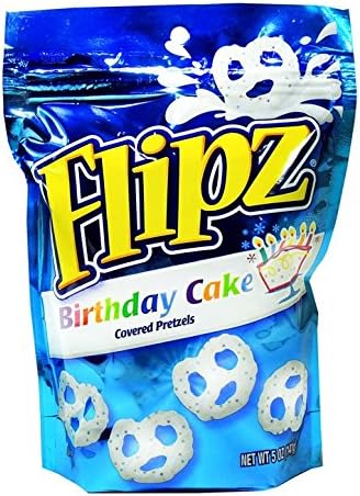 Flipz, Birthday Cake Pretzels, Count 6 (5 oz) - Snacks / Grab Varieties & Flavors