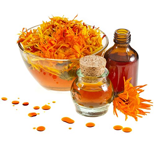 Dried Calendula Flowers, 100% Natural Organically Grown Herbal Leaves for For Homemade Tea Blends, Potpourri, Bath Salts, Gifts, Crafts, Wild Flower #6 (4 ounce) - Thumbnail 3
