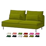 Custom Made Soderhamn Couch Velvet Replacement