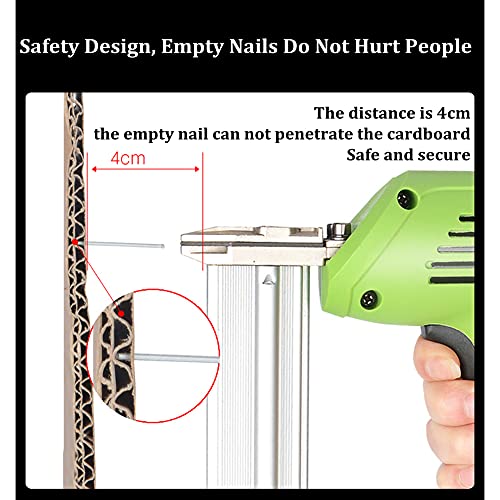 Nail Gun,Nagelpistole Straight Nail Gun Elektrisches Nagler-Nagelpistole-Handgesteuertes Nagelnwerkzeug,für Überdachung… – Bild 5