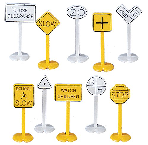 Bachmann Trains Railroad and Street Signs