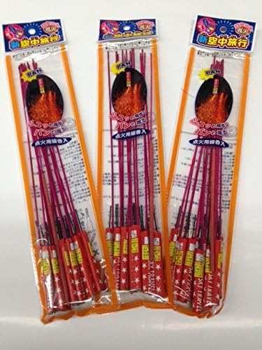 Amazon ロケット花火 新空中旅行 1パック12本入り 3パックセット おもちゃ おもちゃ