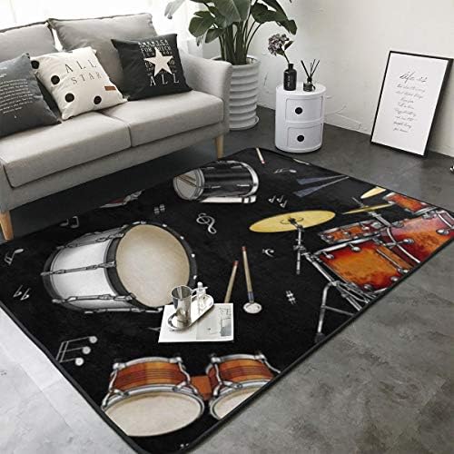 Amazon Com Fantasy Space Bedroom Living Room Kitchen King Size Kitchen Rugs Home Decor Rock Drum Stand Floor Mat Doormats Quick Dry Throw Bath Rugs Exercise Mat Throw Rugs Carpet Home