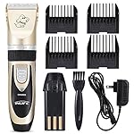 INLIFE Rechargeable Pet Hair Grooming Cordless Pet Clippers Trimming Kit Set for Dogs Cats Rabbits and Hamsters