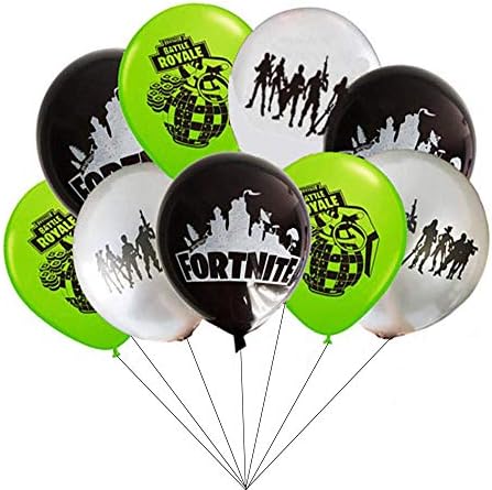 Xuesuhao Party Balloons Latex Color Balloons Gaming Balloon for Birthday Christmas Weddings Holidays Decoration, 24pcs 12 inch Game Theme Party Supplies Balloons