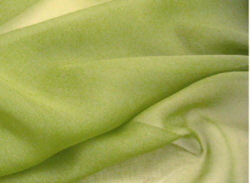 Silk Chiffon- Lt. Olive Green