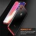 COOLQO Compatible for iPhone 11 Case, Clear 360 Full Body Coverage Hard PC+Soft Silicone TPU 3in1 Shockproof Phone Cover [Certified Military Protective] Red